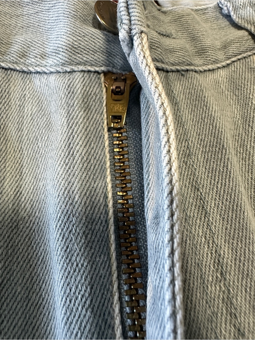 Vintage - New York & Company Light Blue / Ivory wide leg Jeans ๐ - Picture 13 of 15